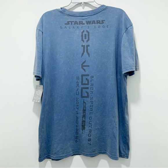 Star Wars™ Galaxy's Edge The Millennium Falcon Blue Graphic T-Shirt, Size L, NWT - Picture 3 of 8